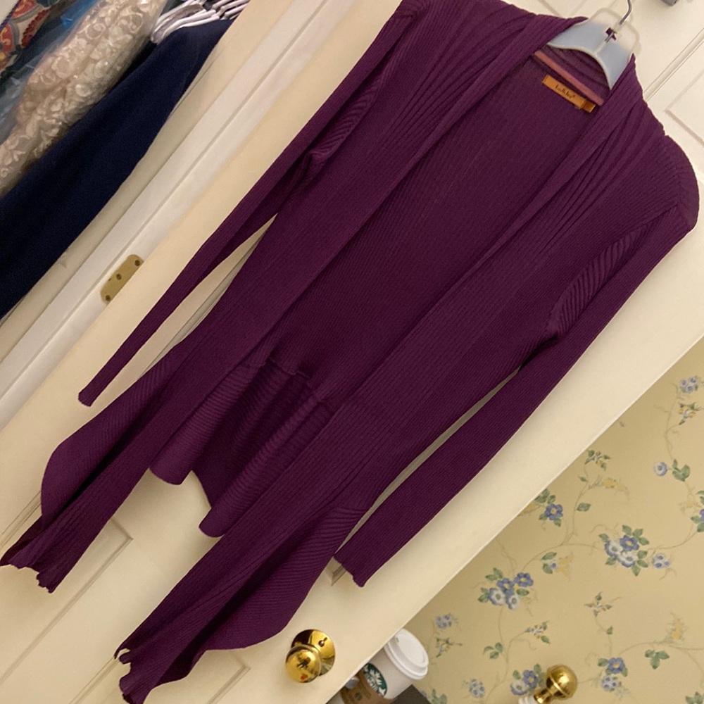 Waterfall sweater.